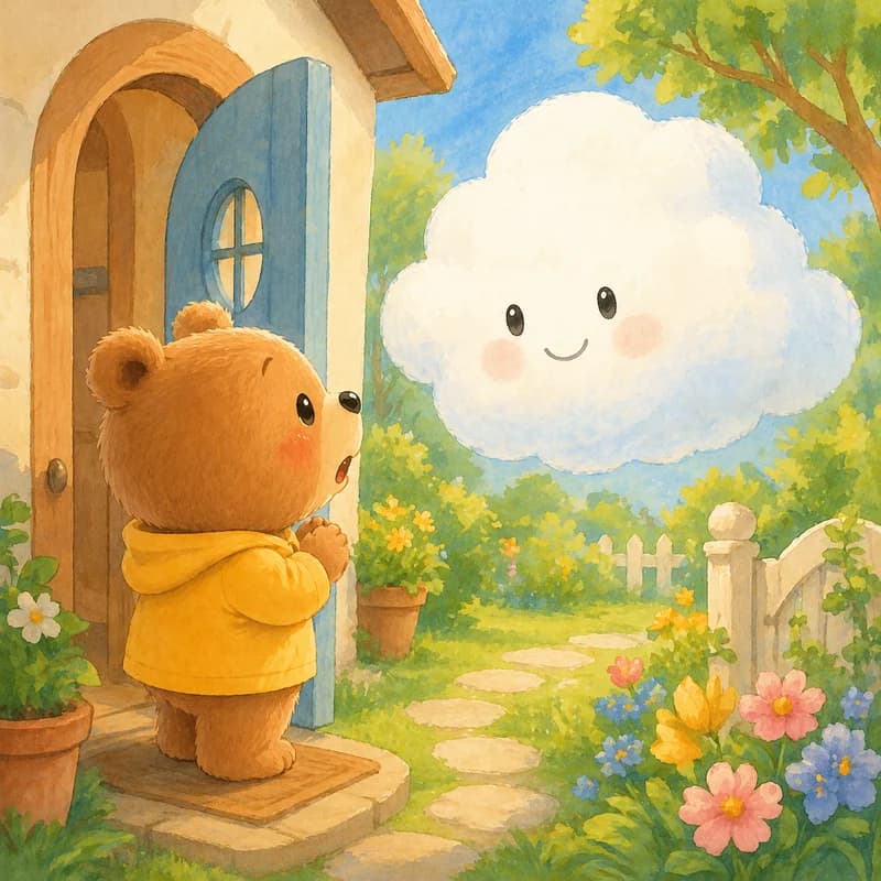 Page d'un livre illustré jeunesse créé avec Folio Studio